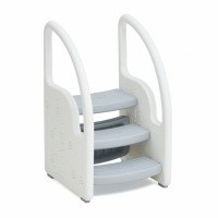 3단 유아 디딤대 화이트