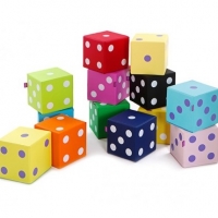 주사위 블록 의자 (방염,항균)