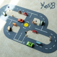 [캐스B]플레이 자동차도로퍼즐(2915)