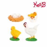 [캐스B] 네이처 성장과정피규어닭(2771)