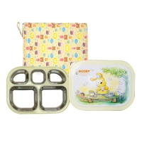 부비삼중 일체 밀폐도시락 & 세트