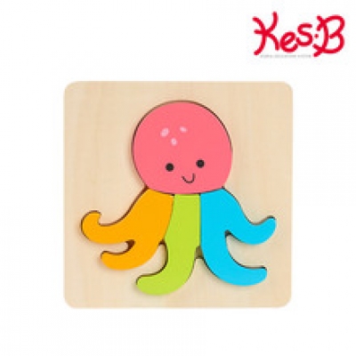 [캐스B]튼튼 큰조각퍼즐 문어(2840)