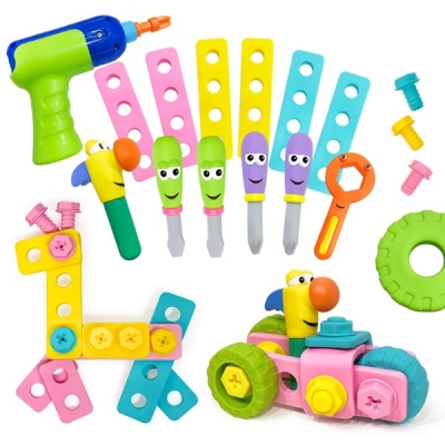 소프트 파스텔 전동공구64pcs