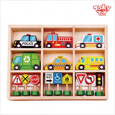 [투키토이] 자동차와 표지판