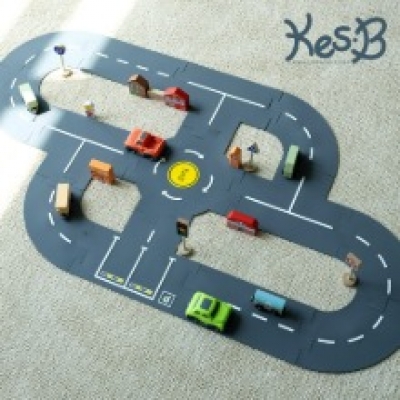 [캐스B]플레이 자동차도로퍼즐(2915)