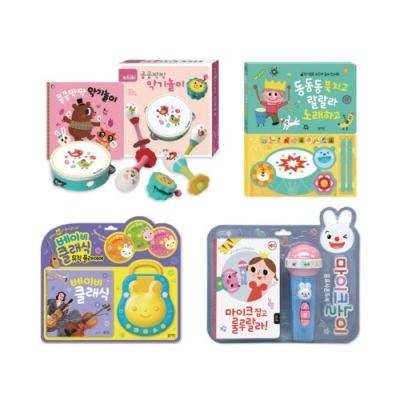 [블루래빗] 음악놀이세트4종