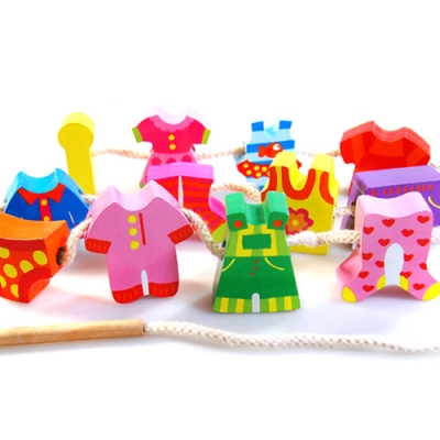 (옷) 고급원목실꿰기놀이