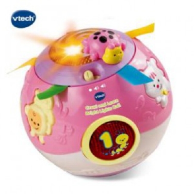 브이텍 스스로 굴러가는 깜짝볼 - 핑크(V47353)