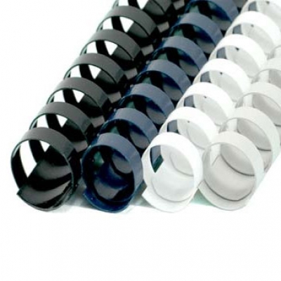 6mm 제본링 / PP흰색(100개입)