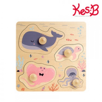 튼튼 점보꼭지퍼즐 해양(2832)