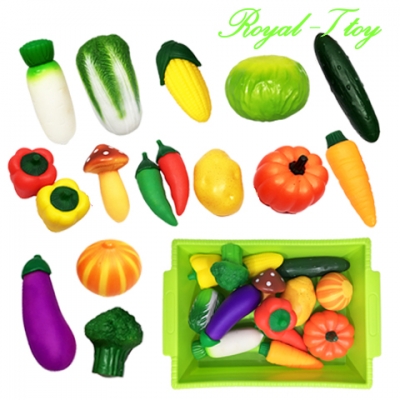 소프트야채16개+소프트교구바구니