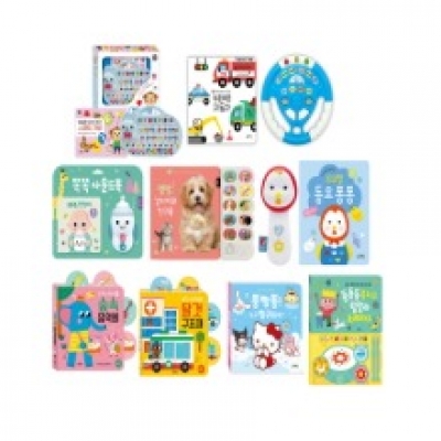 [블루래빗] 오감발달사운드북 9종