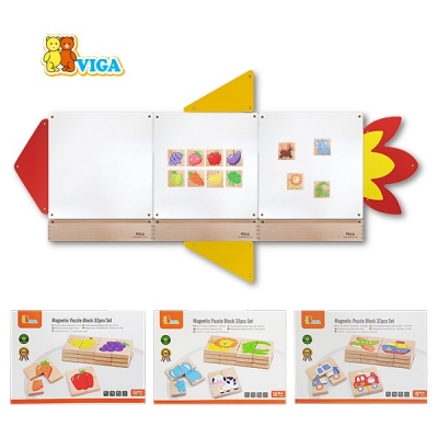 [VIGA] 2-비행기 자석 보드판 벽걸이 (자석놀이 3종)