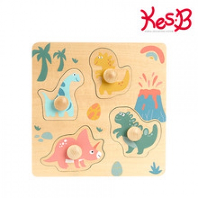 튼튼 점보꼭지퍼즐 공룡(2831)