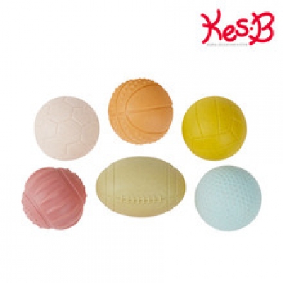 [캐스B]스포츠 말랑팡팡아기공6종(2717)