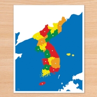 C0209 대한민국 지도 퍼즐