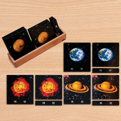 C0199 태양계 명칭 3단계 카드
